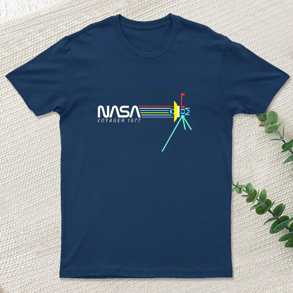 Retro Nasa Voyager Spacecraft T-Shirt