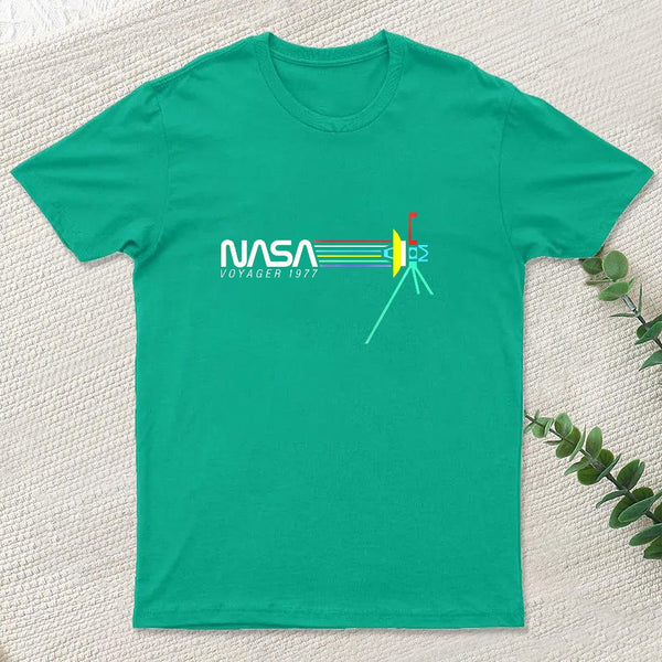 Retro Nasa Voyager Spacecraft T-Shirt