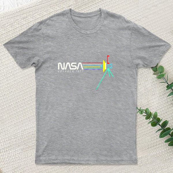 Retro Nasa Voyager Spacecraft T-Shirt