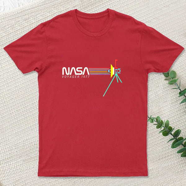 Retro Nasa Voyager Spacecraft T-Shirt
