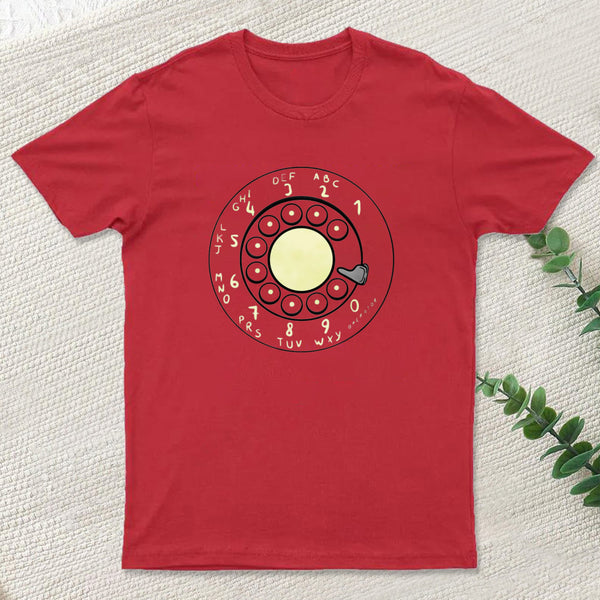 Rotary Dial Vintage Nerd T-Shirt