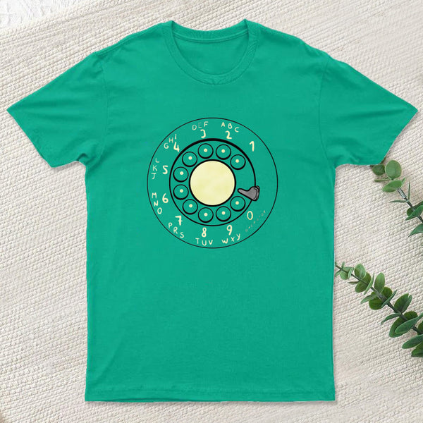 Rotary Dial Vintage Nerd T-Shirt