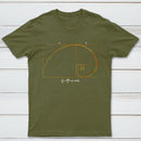 Fibonacci Math Art Science Engineer T-Shirt