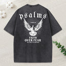 Faith Over Fear Christian Washed T-Shirt