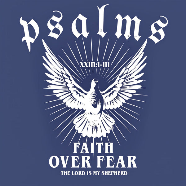 Faith Over Fear Christian Washed T-Shirt