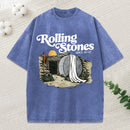The Stone Was Rolled Away Christian Washed T-Shirt