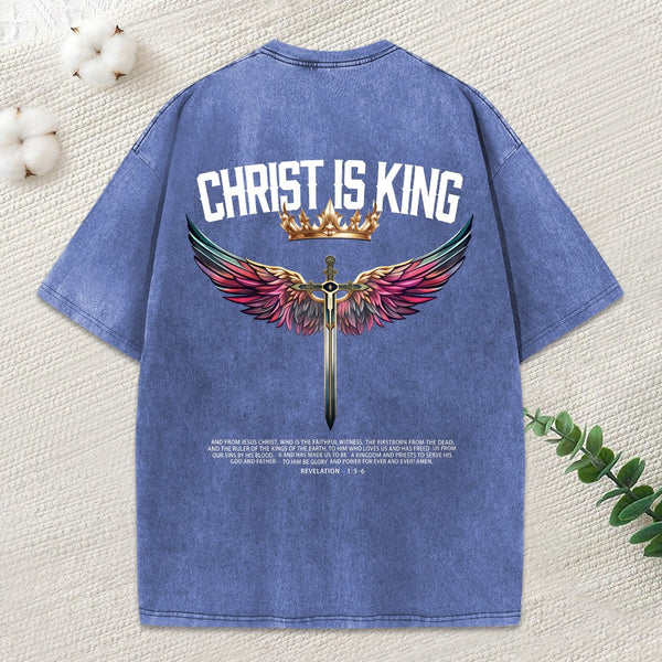 Christ Is King Washed T-Shirt
