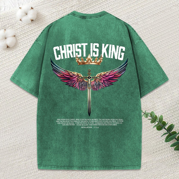 Christ Is King Washed T-Shirt