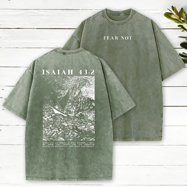 Fear Not Washed T-Shirt
