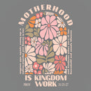 Motherhood Is Kingdom Work Christian Washed T-Shirt
