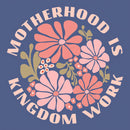 Motherhood Is Kingdom Work Christian Washed T-Shirt