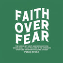 Faith Over Fear Unisex Christian Washed T-Shirt