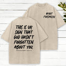 Not Forsaken Christian Washed T-Shirt