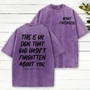 Not Forsaken Christian Washed T-Shirt