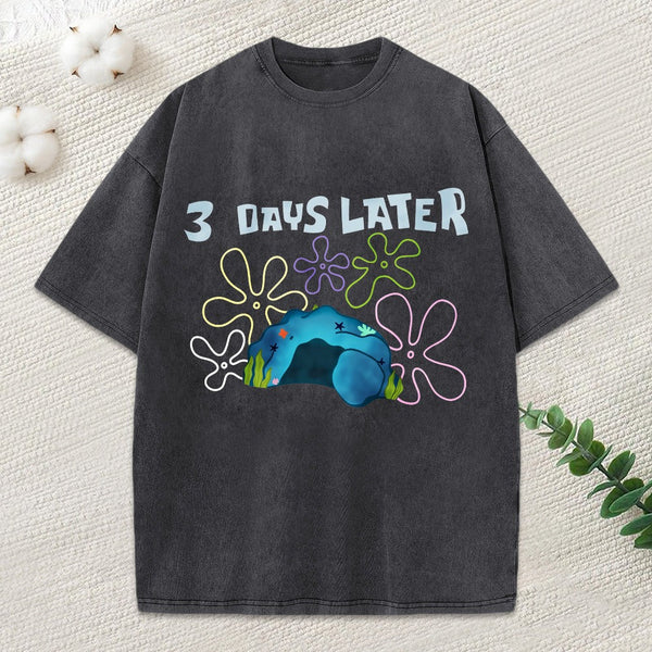 A Lot Can Happen IN 3 Days Christian Washed T-Shirt