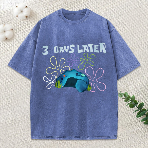 A Lot Can Happen IN 3 Days Christian Washed T-Shirt