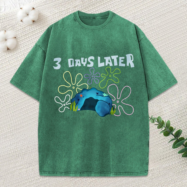 A Lot Can Happen IN 3 Days Christian Washed T-Shirt