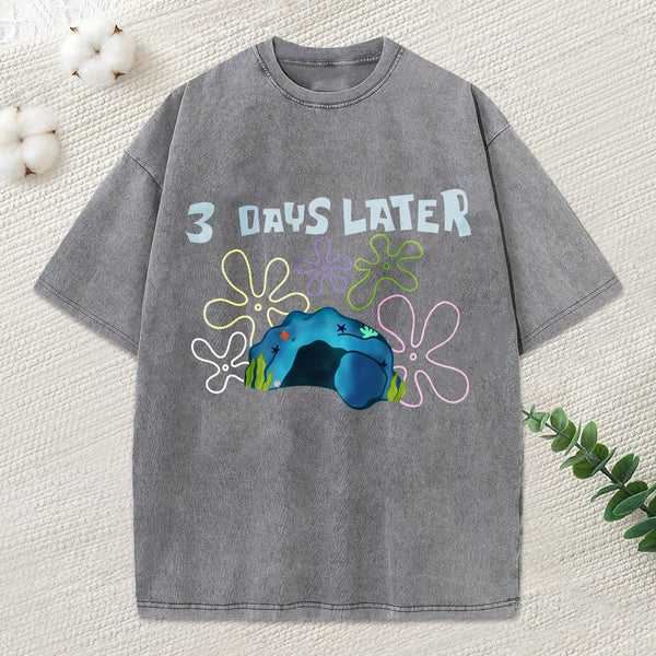 A Lot Can Happen IN 3 Days Christian Washed T-Shirt