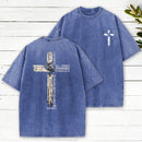 I Can Do All Things THrough Christ Christian Washed T-Shirt
