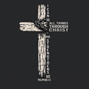 I Can Do All Things THrough Christ Christian Washed T-Shirt