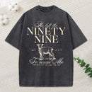 He Left The 99 To Rescues Me Christian Washed T-Shirt