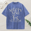 He Left The 99 To Rescues Me Christian Washed T-Shirt