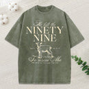 He Left The 99 To Rescues Me Christian Washed T-Shirt