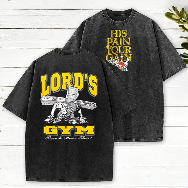 Lord's Gym Christian Washed T-Shirt