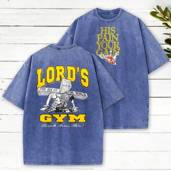 Lord's Gym Christian Washed T-Shirt
