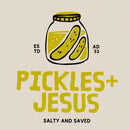 Pickles And Jesus Christian Washed T-Shirt
