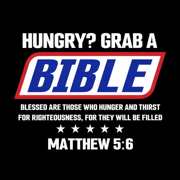 Blessed Are Those Who Hunger And Thirst For Righteousness Christian Washed T-Shirt