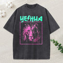 Retro Lion Yeshua Christian T-Shirt