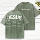Names Of Jesus Christian Washed T-Shirt
