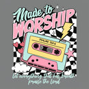 Made To Worship Christian Washed T-Shirt