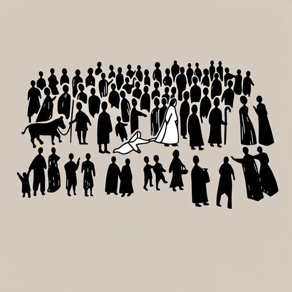 By His Wounds Christian Washed T-Shirt