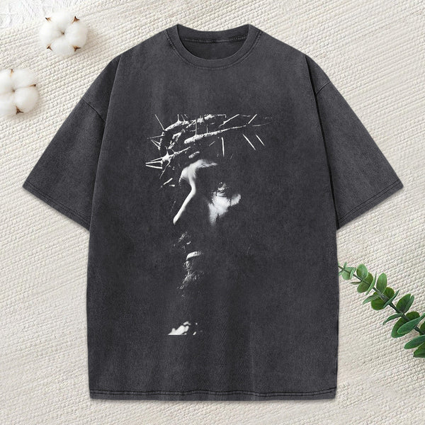 Jesus Christ Christian Washed T-Shirt