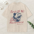 First Of All I'm God's Masterpiece Christian Washed T-Shirt