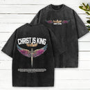 Christ Is King Winged Sword Christian Tee