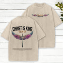 Christ Is King Winged Sword Christian Tee