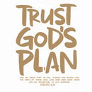 Trust God's Plan Christian Washed T-Shirt