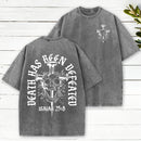 Death Has Been Defeated Christian Washed T-Shirt