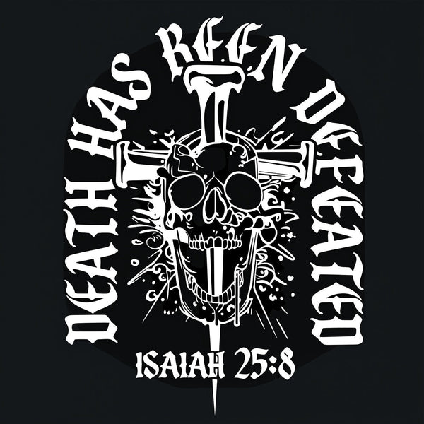 Death Has Been Defeated Christian Washed T-Shirt