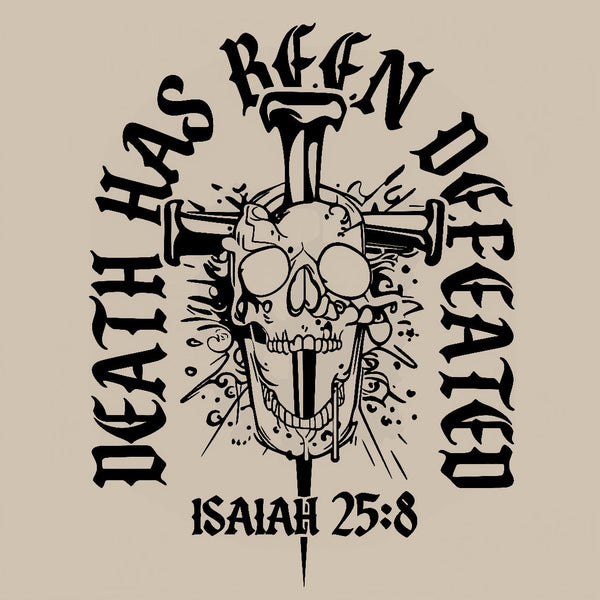 Death Has Been Defeated Christian Washed T-Shirt