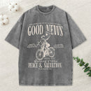 Good News Christian Washed T-Shirt