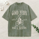 Good News Christian Washed T-Shirt