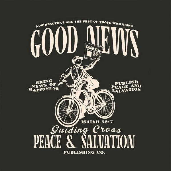 Good News Christian Washed T-Shirt