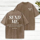 Send Me Christian Washed T-Shirt