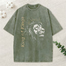 King Of Kings Christian Washed T-Shirt