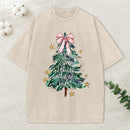 Oh Come Let Us Adore Him Christian Christmas Washed T-Shirt
