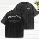 Man of God Christian Washed T-Shirt